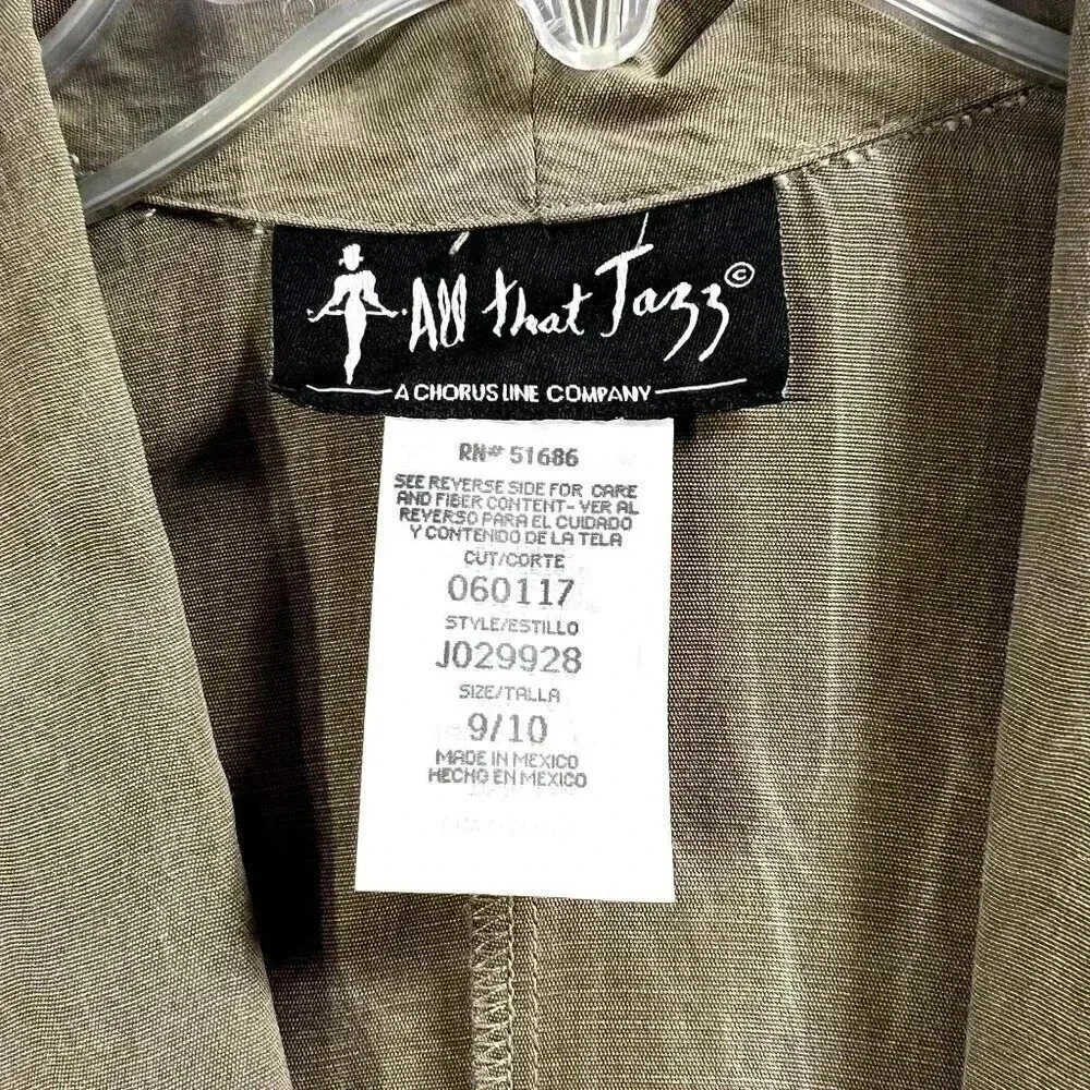 All That Jazz Vintage Womens Top/Jacket Pant Suit size 9/10 Minimalist - Picture 15 of 16